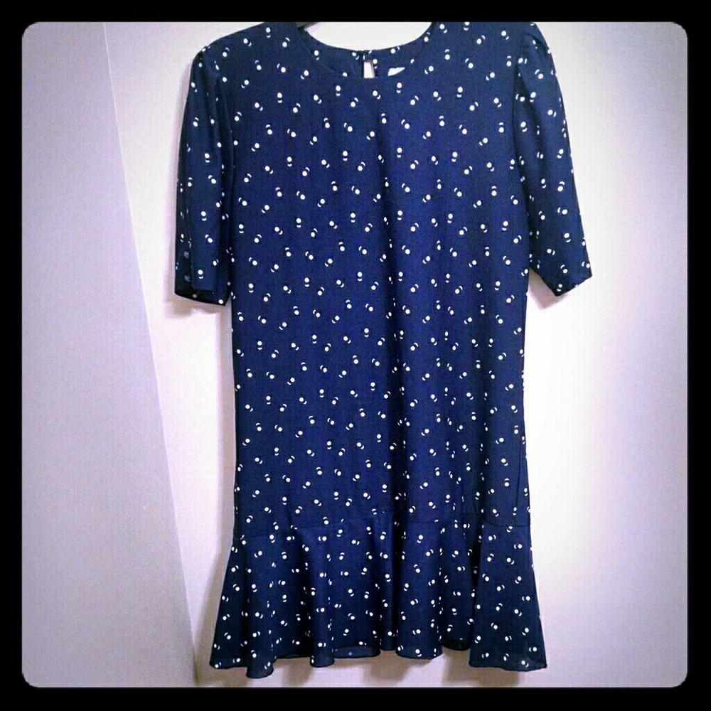 Jessica Vintage Navy Dress